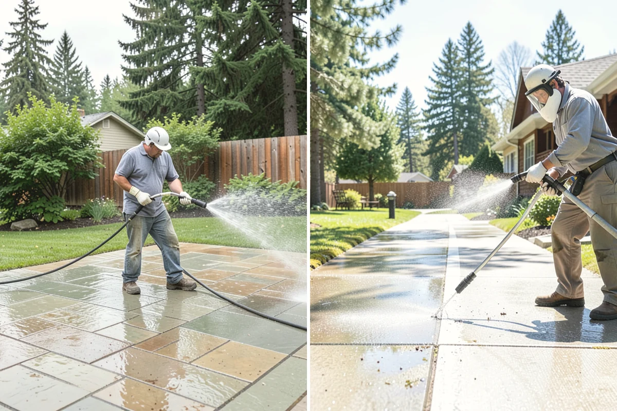 Loading Dock Cleaning in Issaquah, King County, WA - Sweep debris and note spill or stain locations