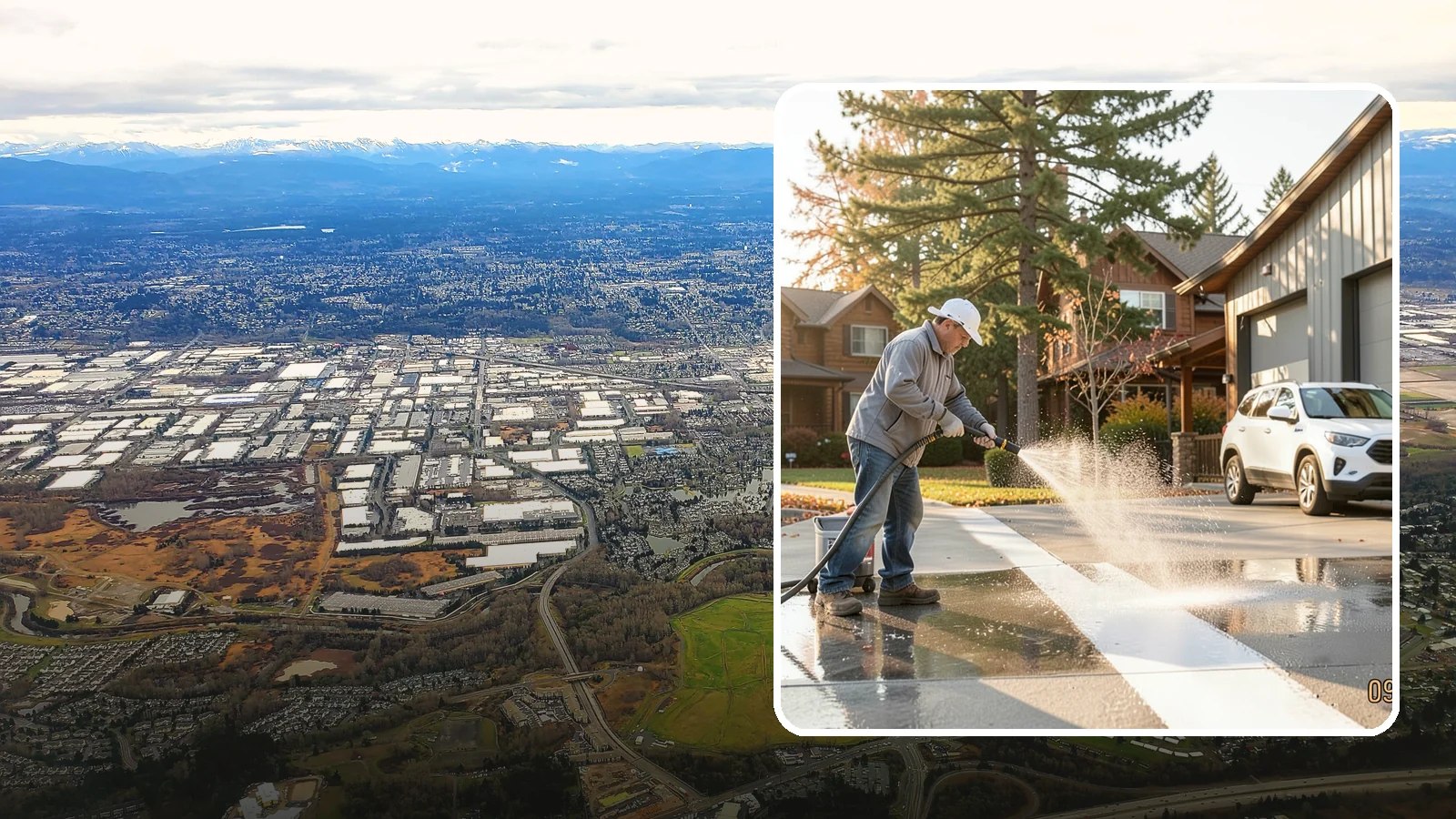 Loading Dock Cleaning in Kent, King County, WA - We clean loading docks at Washington warehouses and stores to clear grease, tire marks, and slip hazards from busy work zones.
