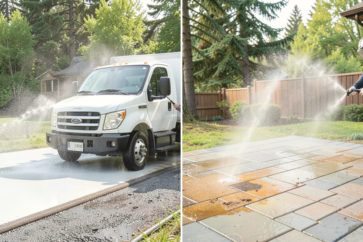 Loading Dock Cleaning in La Conner, Skagit County, WA - Sweep debris and note spill or stain locations
