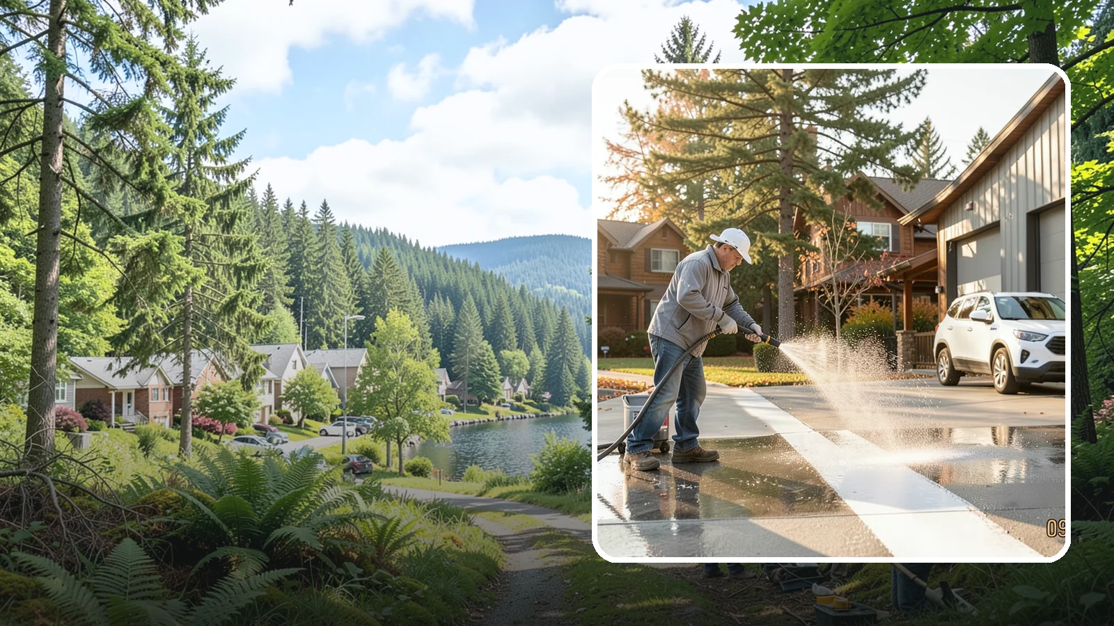 Loading Dock Cleaning in Lake Forest Park, King County, WA - We clean loading docks at Washington warehouses and stores to clear grease, tire marks, and slip hazards from busy work zones.