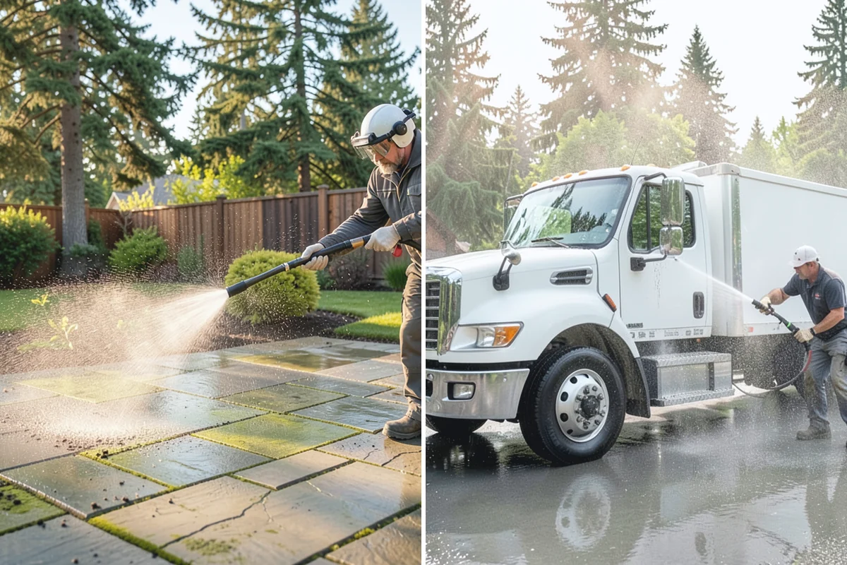 Loading Dock Cleaning in Medina, King County, WA - Sweep debris and note spill or stain locations
