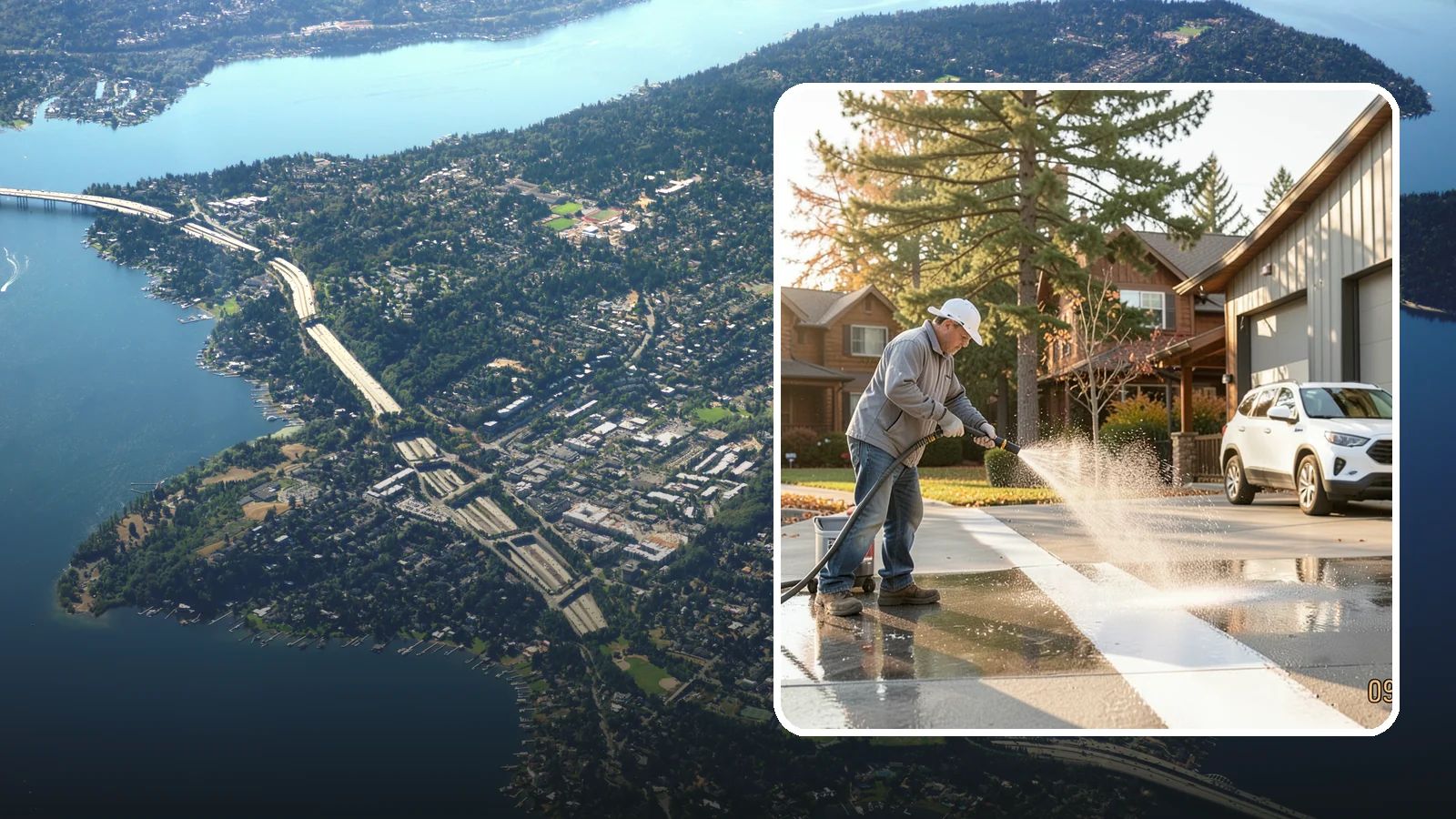 Loading Dock Cleaning in Mercer Island, King County, WA - We clean loading docks at Washington warehouses and stores to clear grease, tire marks, and slip hazards from busy work zones.