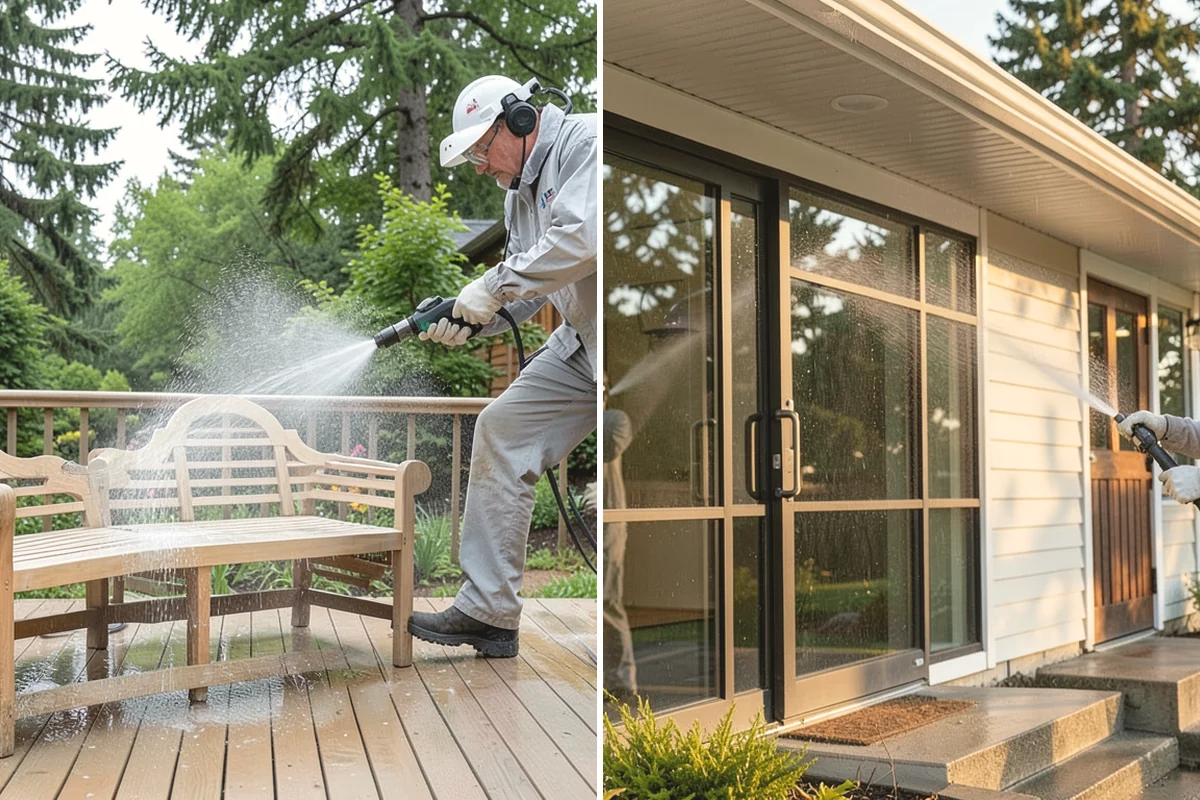 Loading Dock Cleaning in Mercer Island, King County, WA - Sweep debris and note spill or stain locations