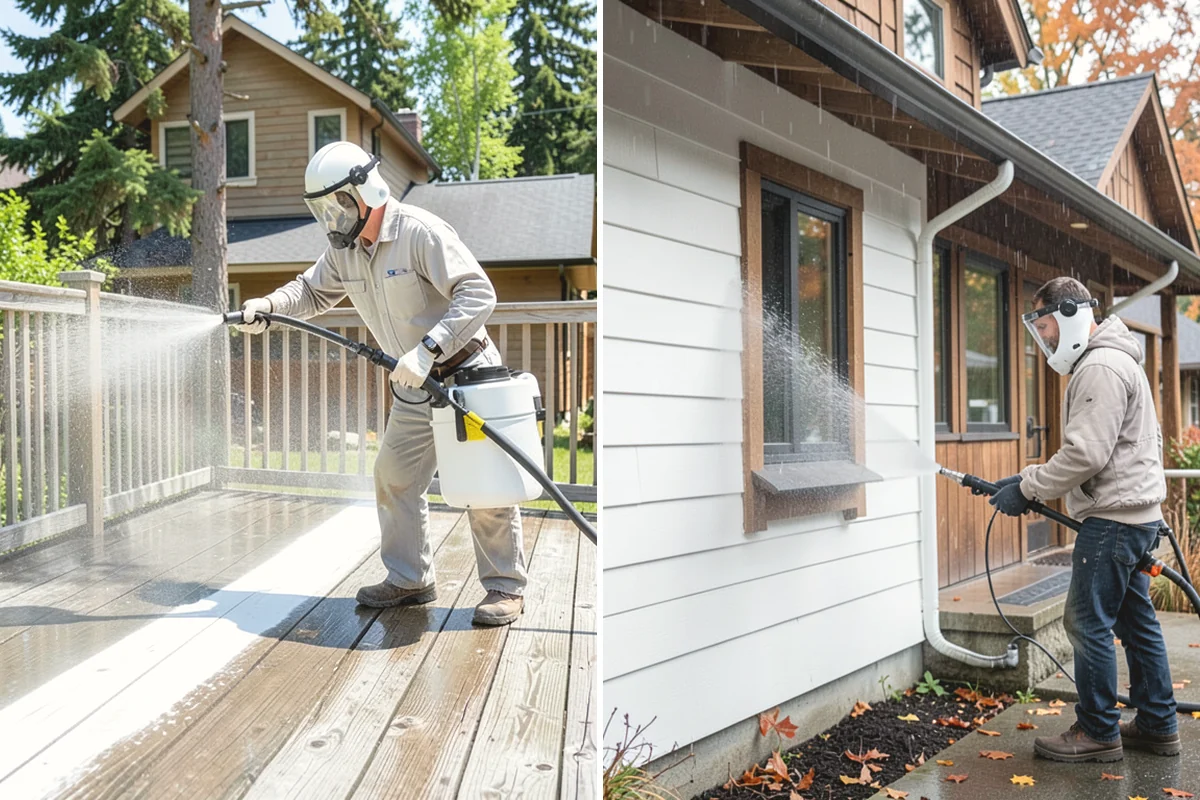 Loading Dock Cleaning in Mill Creek, Snohomish County, WA - Sweep debris and note spill or stain locations