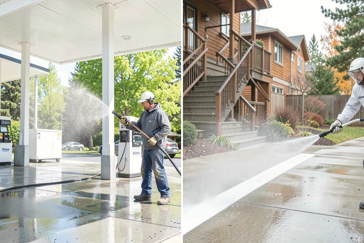 Loading Dock Cleaning in Monroe, Snohomish County, WA - Sweep debris and note spill or stain locations