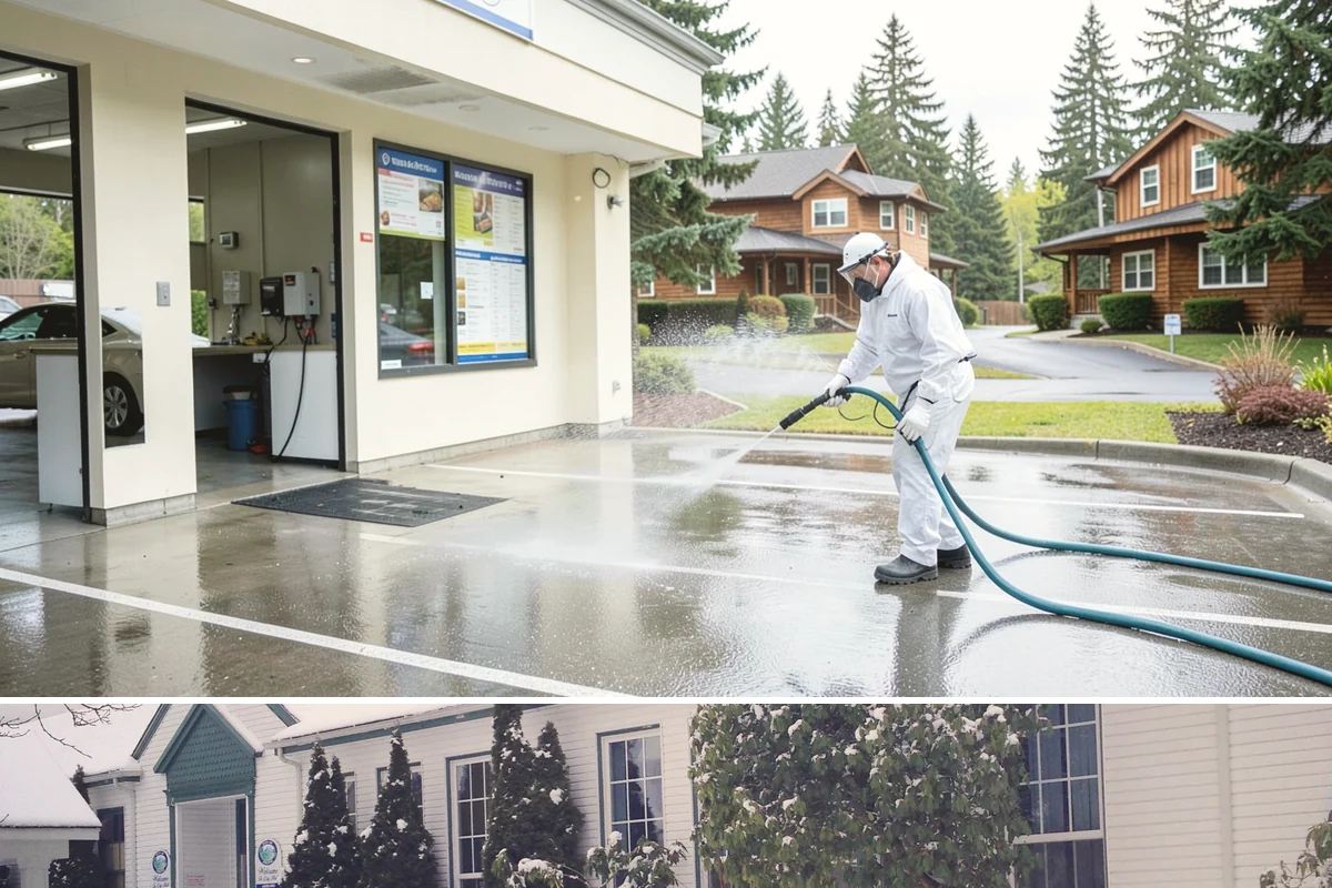 Loading Dock Cleaning in Pacific, King County, WA - Docks are best cleaned quarterly, with extra attention after wet winter months when tracked-in moisture spreads grime.