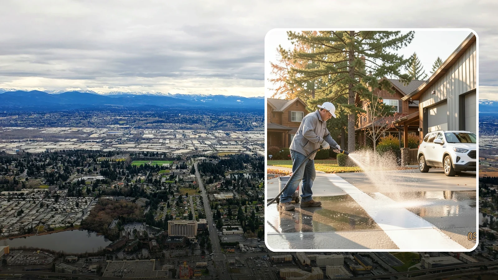 Loading Dock Cleaning in SeaTac, King County, WA - We clean loading docks at Washington warehouses and stores to clear grease, tire marks, and slip hazards from busy work zones.