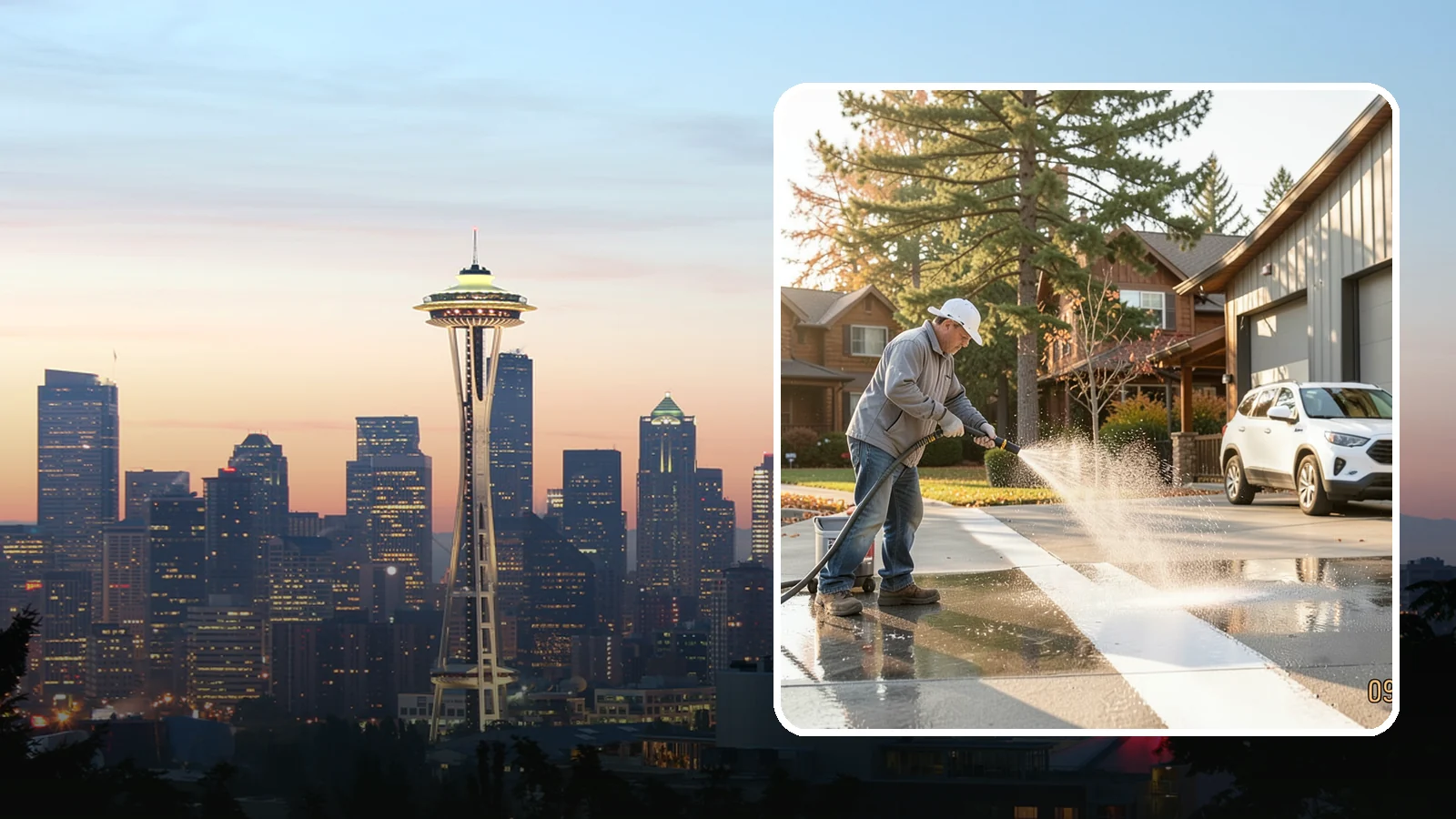 Loading Dock Cleaning in Seattle, King County, WA - We clean loading docks at Washington warehouses and stores to clear grease, tire marks, and slip hazards from busy work zones.