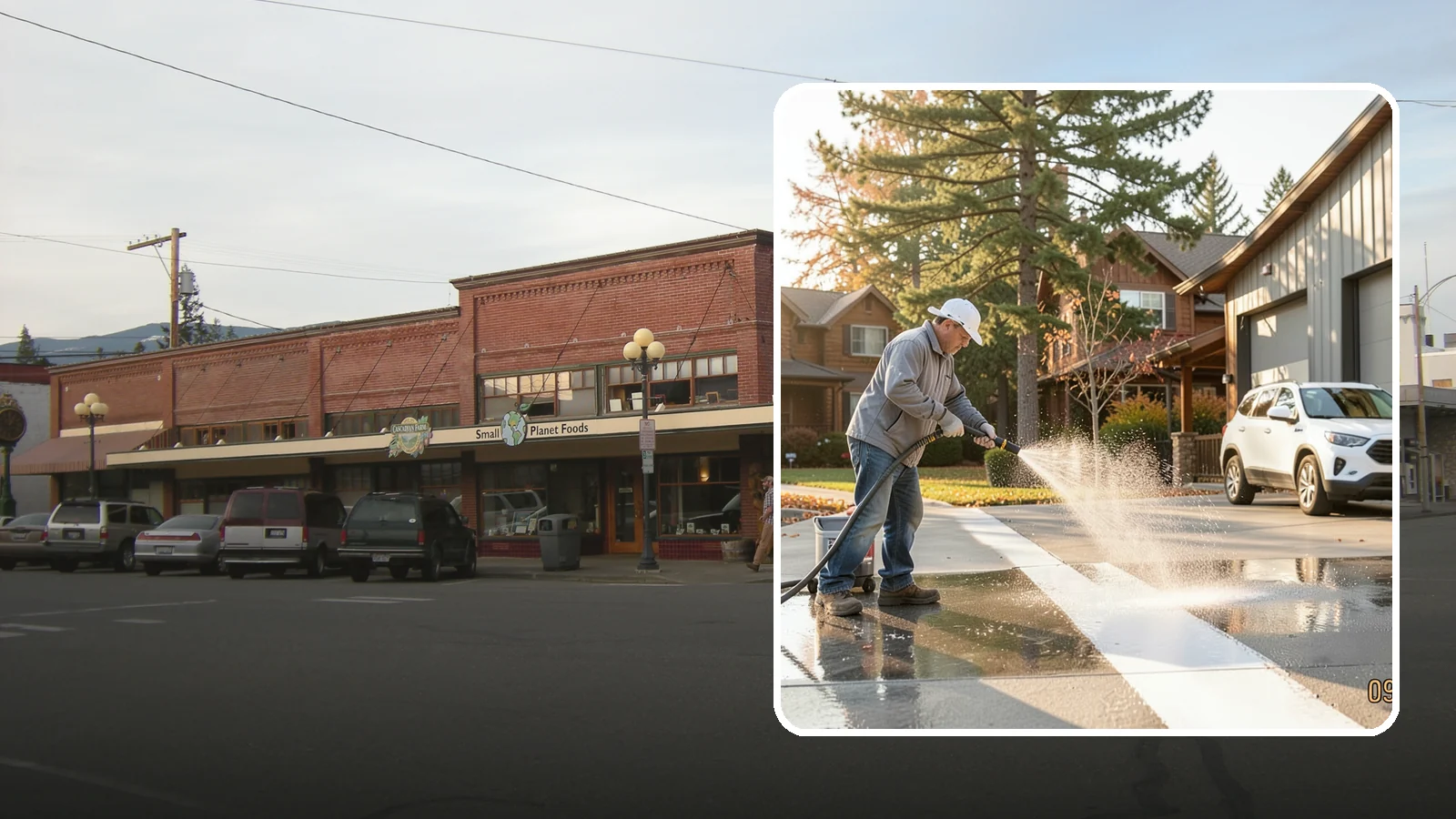 Loading Dock Cleaning in Sedro-Woolley, Skagit County, WA - We clean loading docks at Washington warehouses and stores to clear grease, tire marks, and slip hazards from busy work zones.