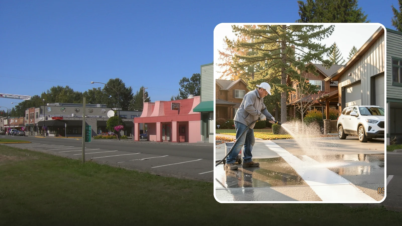 Loading Dock Cleaning in Snoqualmie, King County, WA - We clean loading docks at Washington warehouses and stores to clear grease, tire marks, and slip hazards from busy work zones.