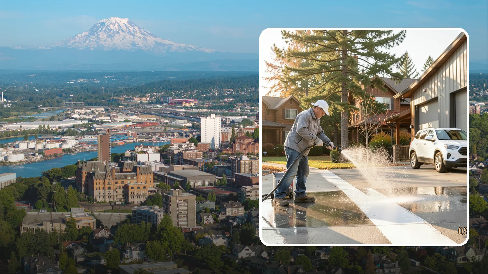 Loading Dock Cleaning in Tacoma, Pierce County, WA - We clean loading docks at Washington warehouses and stores to clear grease, tire marks, and slip hazards from busy work zones.