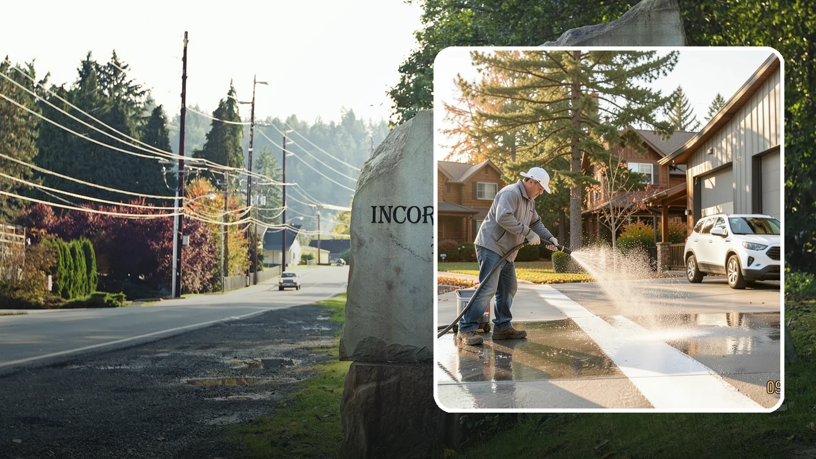 Loading Dock Cleaning in Wilkeson, Pierce County, WA - We clean loading docks at Washington warehouses and stores to clear grease, tire marks, and slip hazards from busy work zones.