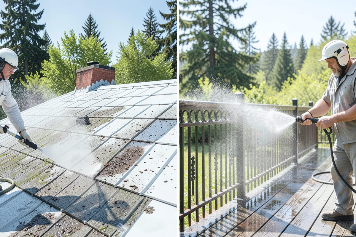 Loading Dock Cleaning in Woodinville, King County, WA - Sweep debris and note spill or stain locations