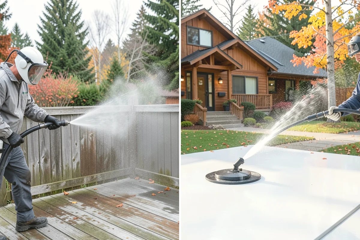 Loading Dock Cleaning in Yarrow Point, King County, WA - Sweep debris and note spill or stain locations