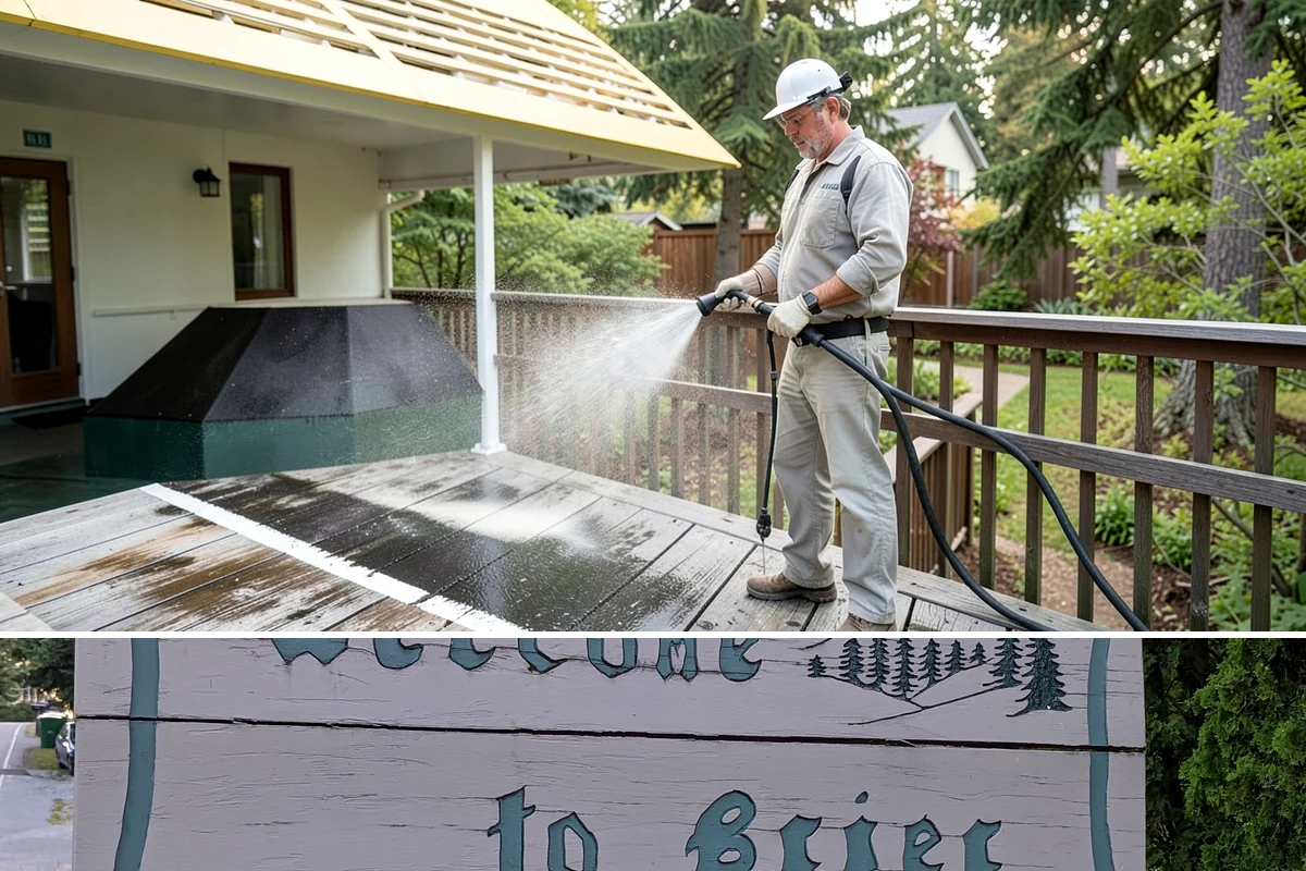 Log Home Washing in Brier, Snohomish County, WA - Plan for the dry summer season so the logs and joints dry completely before any finish is reapplied.