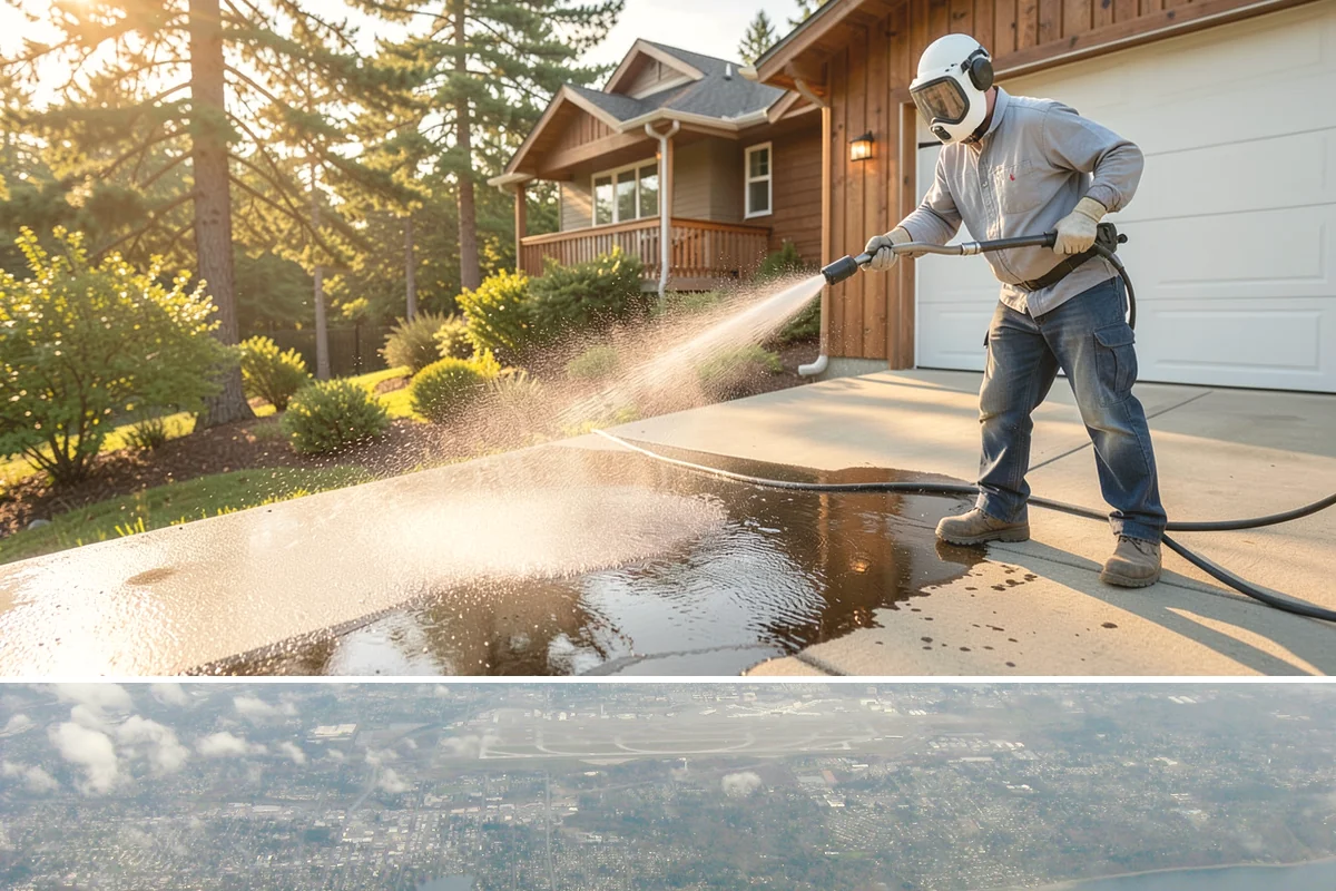 Log Home Washing in Burien, King County, WA - Plan for the dry summer season so the logs and joints dry completely before any finish is reapplied.