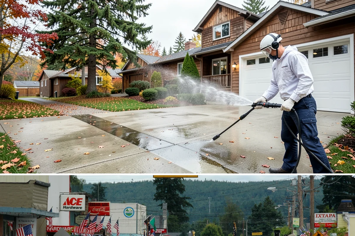 Log Home Washing in Carnation, King County, WA - Plan for the dry summer season so the logs and joints dry completely before any finish is reapplied.