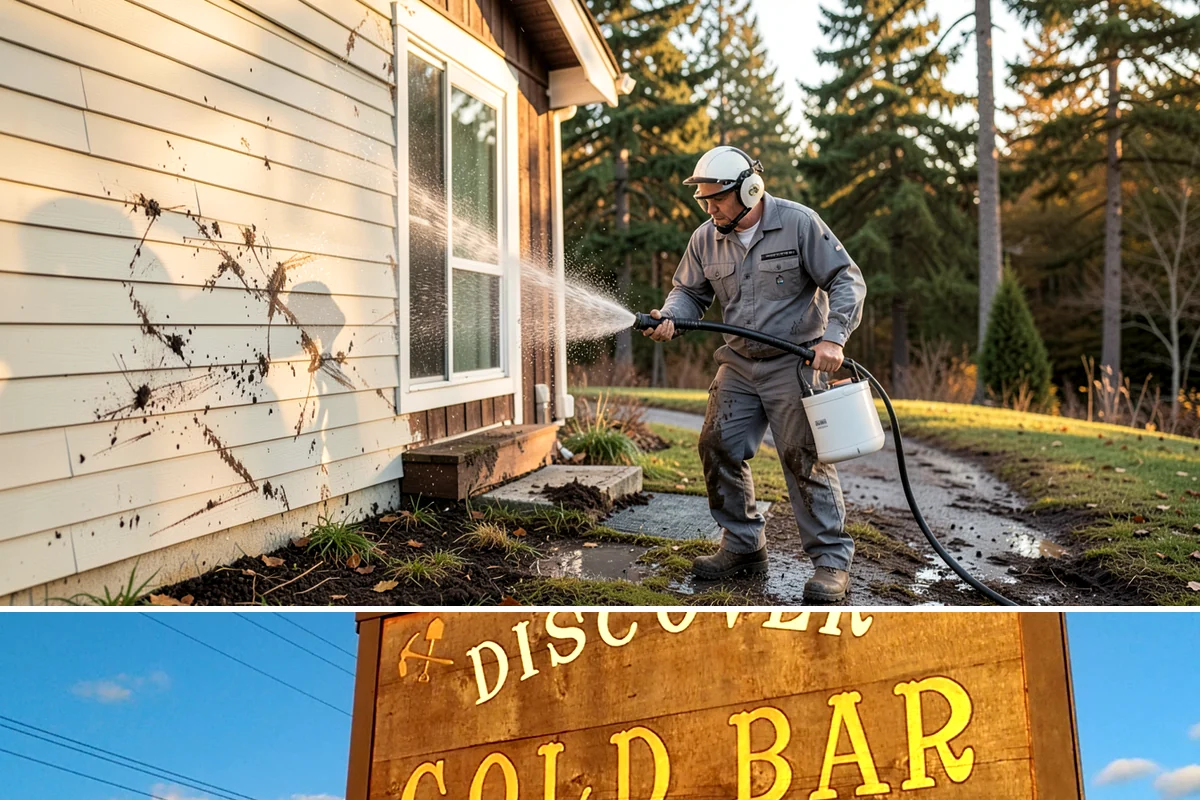 Log Home Washing in Gold Bar, Snohomish County, WA - Plan for the dry summer season so the logs and joints dry completely before any finish is reapplied.