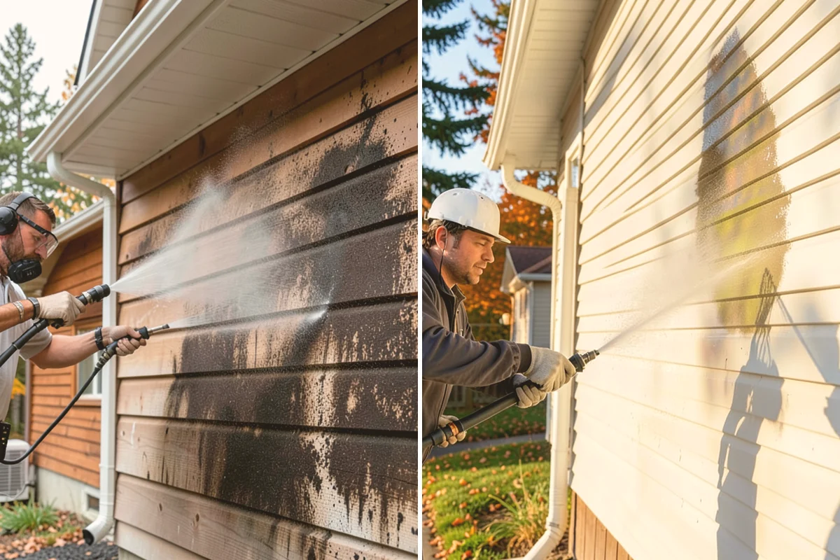 Log Home Washing in Index, Snohomish County, WA - Inspect logs, checking, and chinking for damage