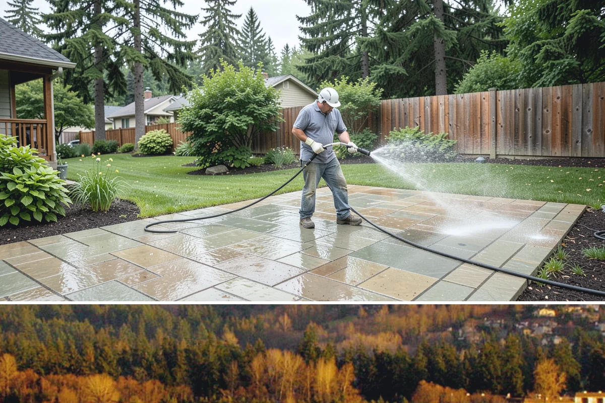 Log Home Washing in Kenmore, King County, WA - Plan for the dry summer season so the logs and joints dry completely before any finish is reapplied.
