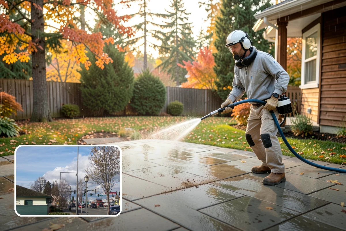 Log Home Washing in Marysville, Snohomish County, WA - Cleans deep grooves, checks, and chinking safely