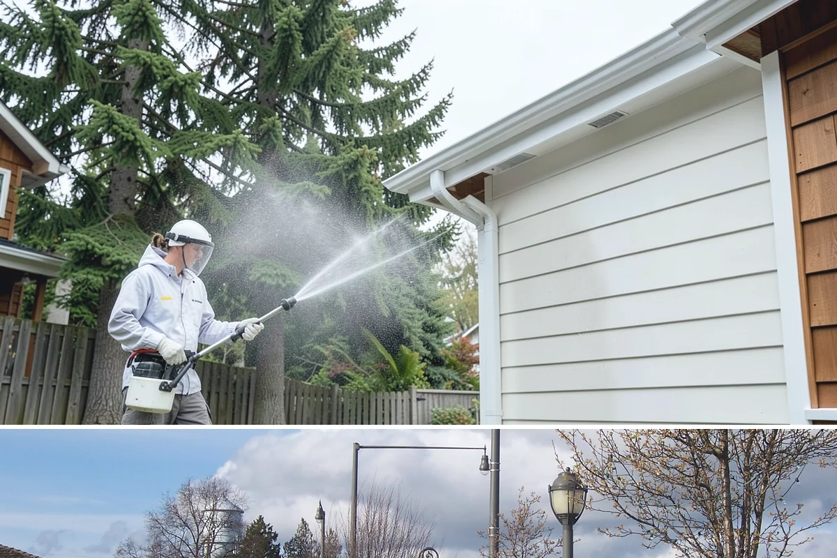 Log Home Washing in Marysville, Snohomish County, WA - Plan for the dry summer season so the logs and joints dry completely before any finish is reapplied.