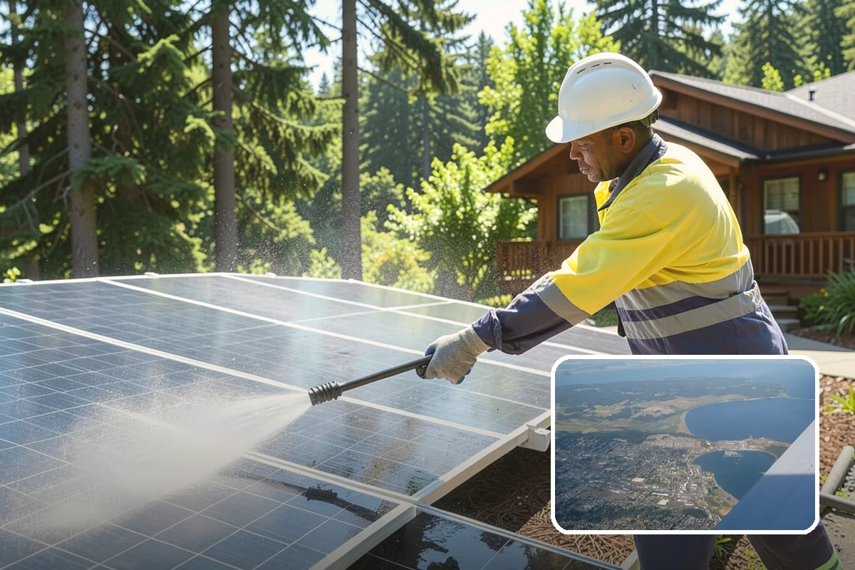 Log Home Washing in Oak Harbor, Island County, WA - Cleans deep grooves, checks, and chinking safely