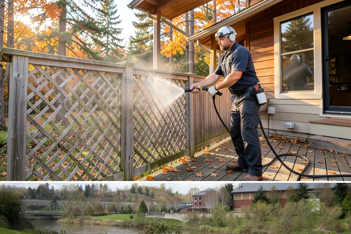 Log Home Washing in Tukwila, King County, WA - Plan for the dry summer season so the logs and joints dry completely before any finish is reapplied.