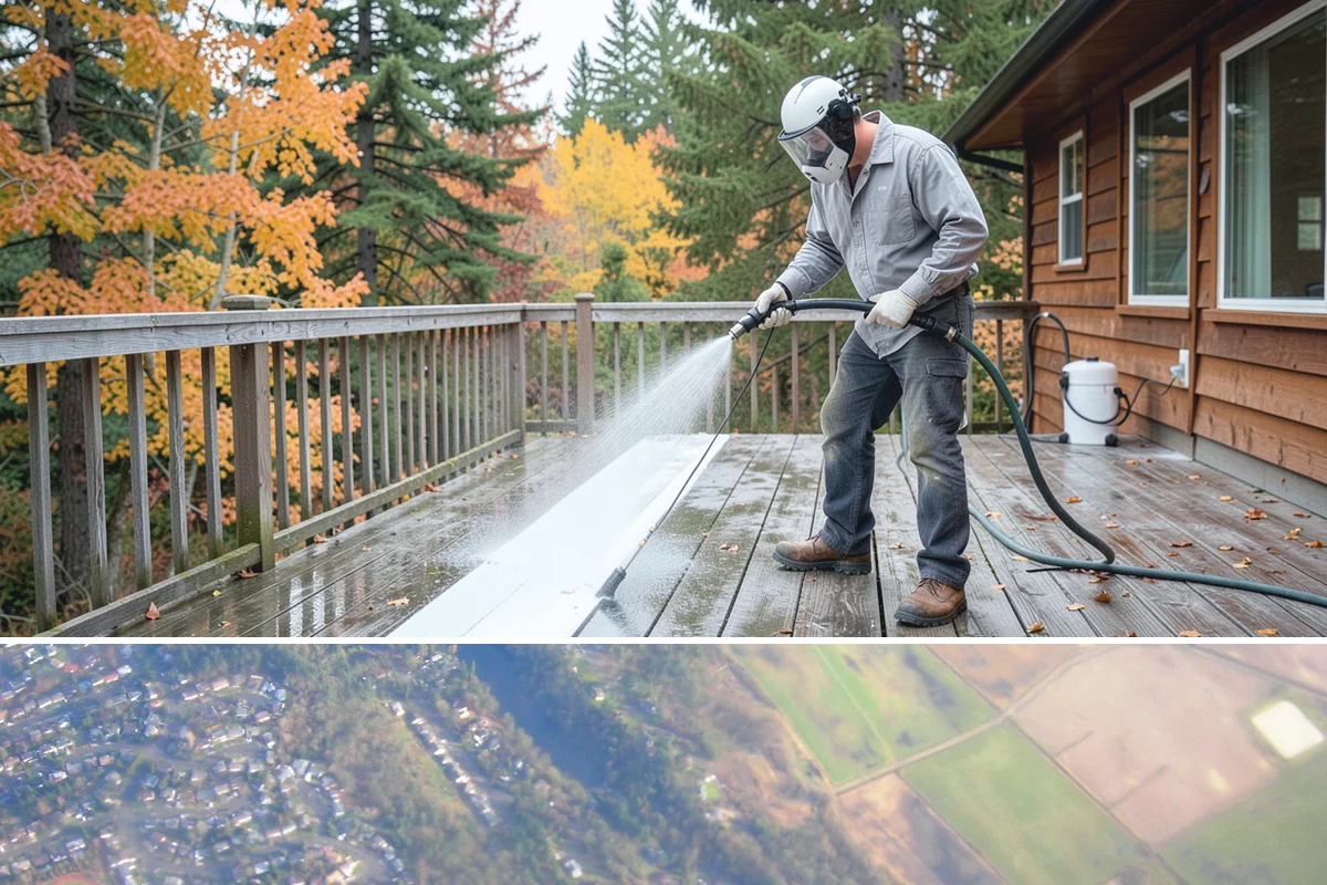 Low-Pressure Washing in Algona, King County, WA - Suited to any season, with the region's wetter months being the most common time growth demands attention.