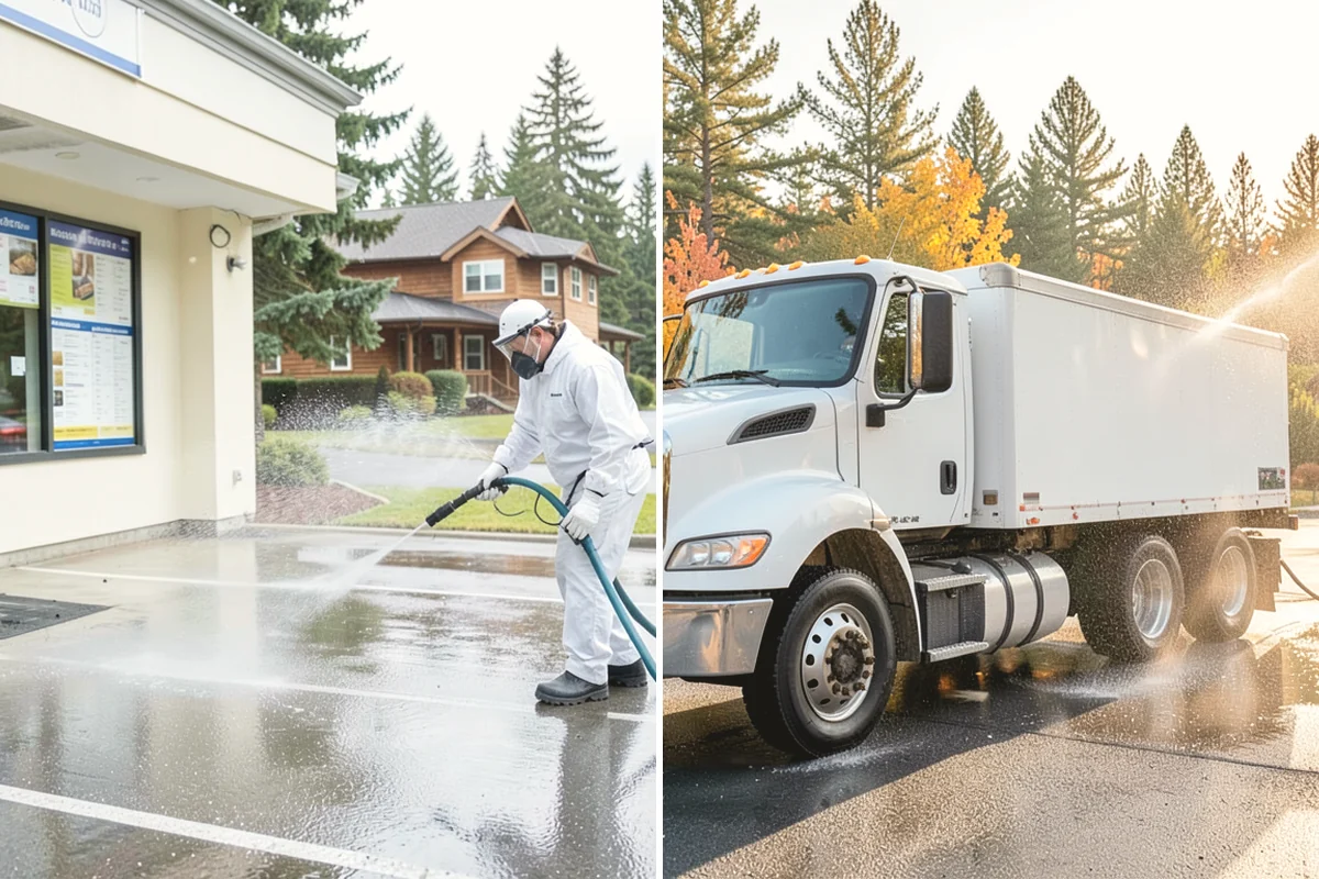 Low-Pressure Washing in Anacortes, Skagit County, WA - Test the surface to confirm the safe pressure range