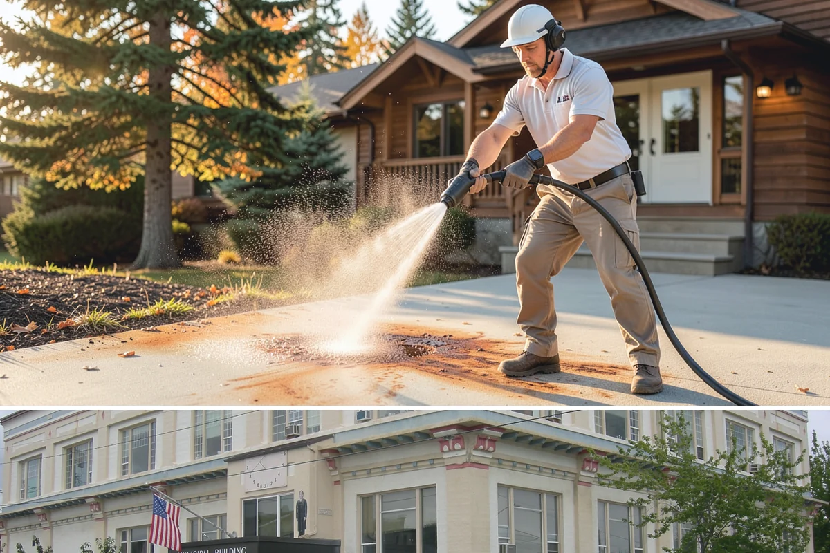 Low-Pressure Washing in Anacortes, Skagit County, WA - Suited to any season, with the region's wetter months being the most common time growth demands attention.