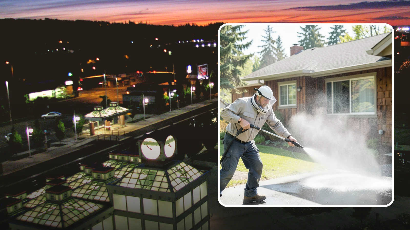 Low-Pressure Washing in Auburn, King County, WA - Low-pressure washing uses a reduced water force to clean surfaces that would be scarred or gouged by a standard pressure washer.