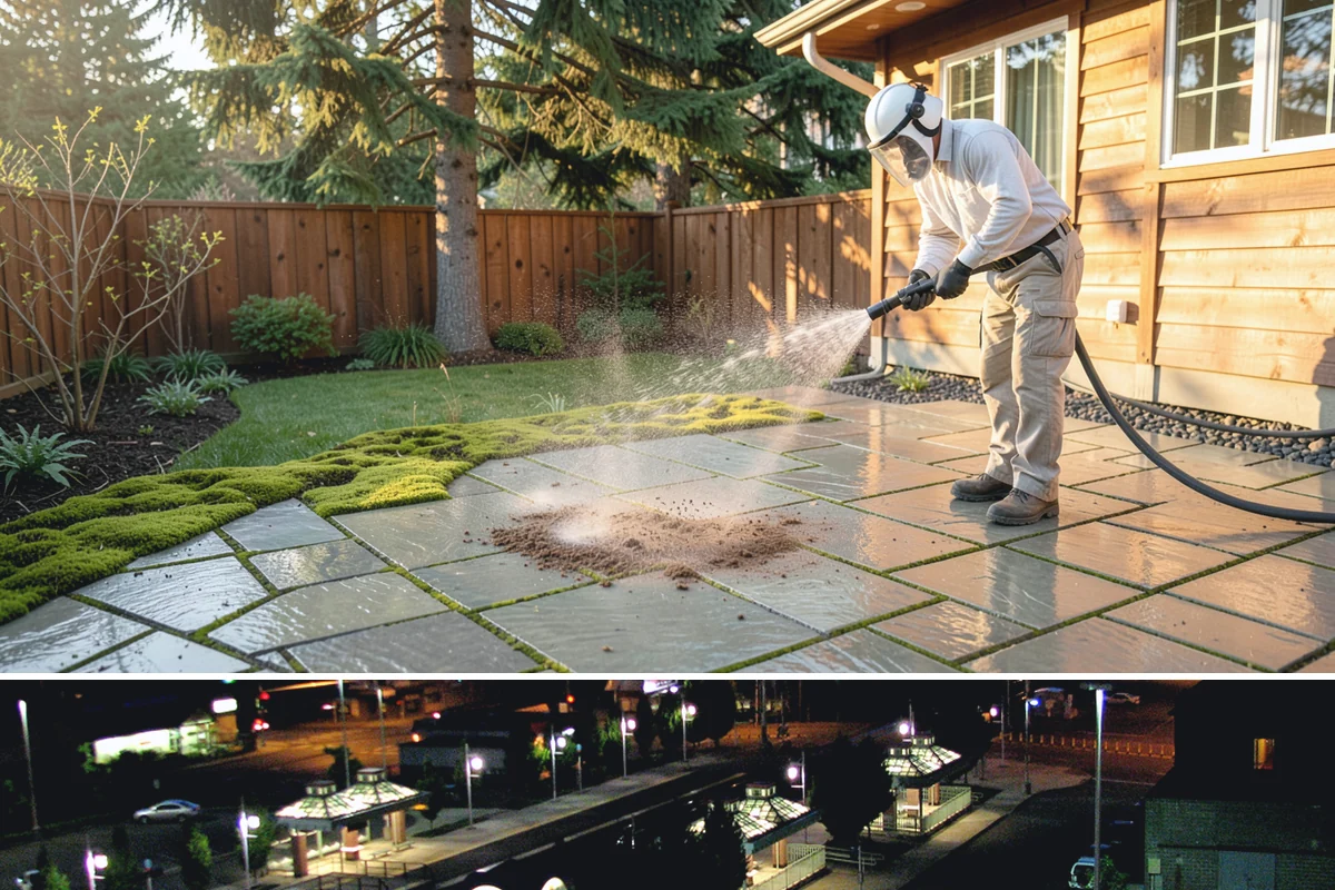 Low-Pressure Washing in Auburn, King County, WA - Suited to any season, with the region's wetter months being the most common time growth demands attention.