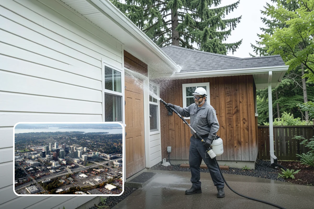 Low-Pressure Washing in Bellevue, King County, WA - Protects fragile finishes from high-pressure damage