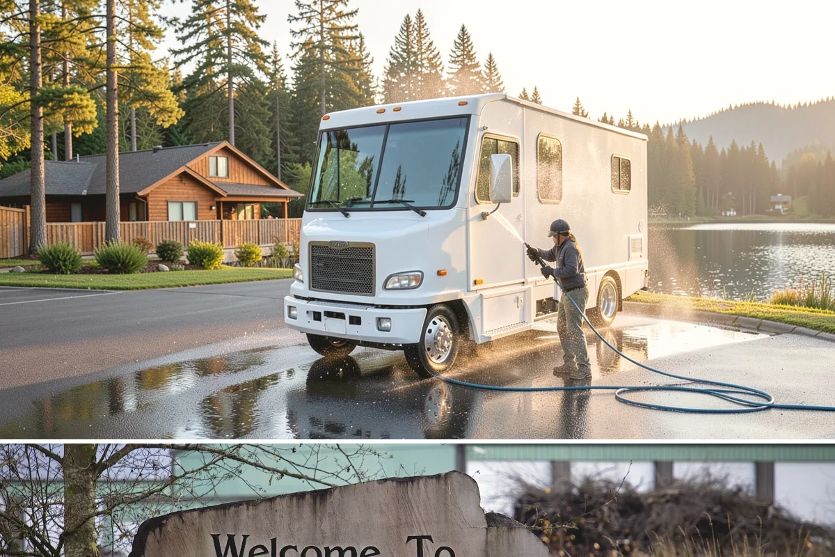 Low-Pressure Washing in Buckley, Pierce County, WA - Suited to any season, with the region's wetter months being the most common time growth demands attention.