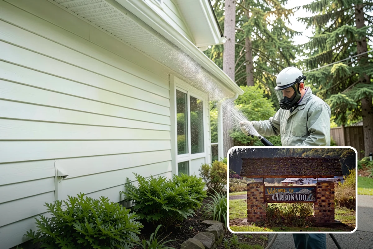 Low-Pressure Washing in Carbonado, Pierce County, WA - Protects fragile finishes from high-pressure damage