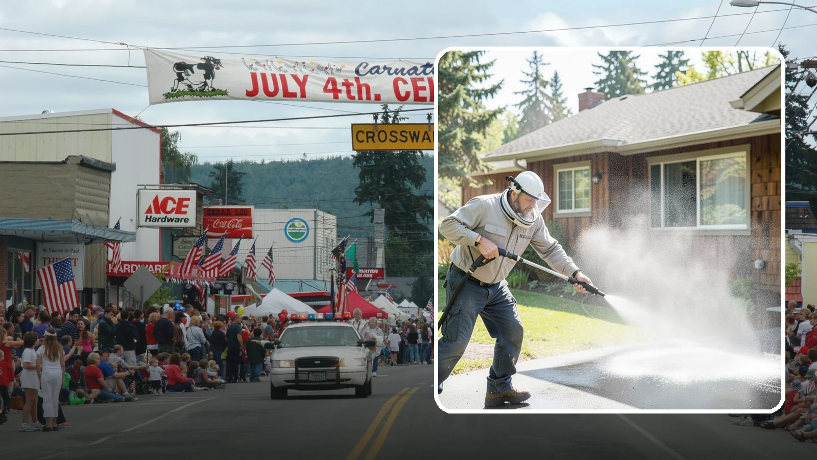 Low-Pressure Washing in Carnation, King County, WA - Low-pressure washing uses a reduced water force to clean surfaces that would be scarred or gouged by a standard pressure washer.
