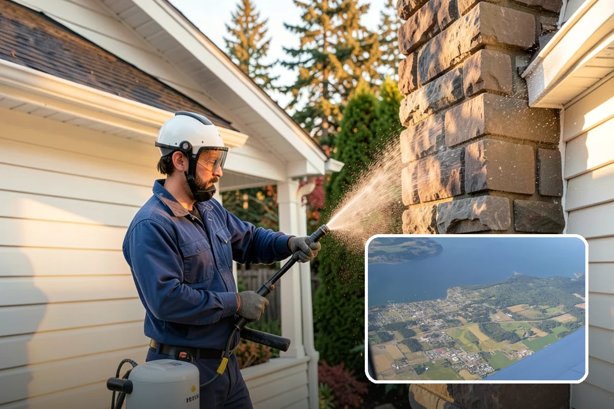 Low-Pressure Washing in Coupeville, Island County, WA - Protects fragile finishes from high-pressure damage