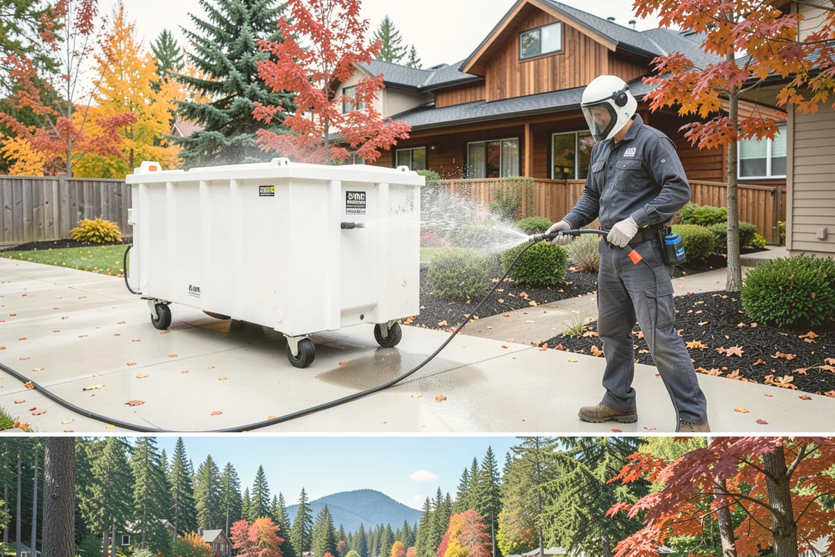 Low-Pressure Washing in Covington, King County, WA - Suited to any season, with the region's wetter months being the most common time growth demands attention.