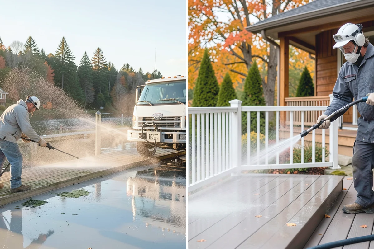 Low-Pressure Washing in Des Moines, King County, WA - Test the surface to confirm the safe pressure range