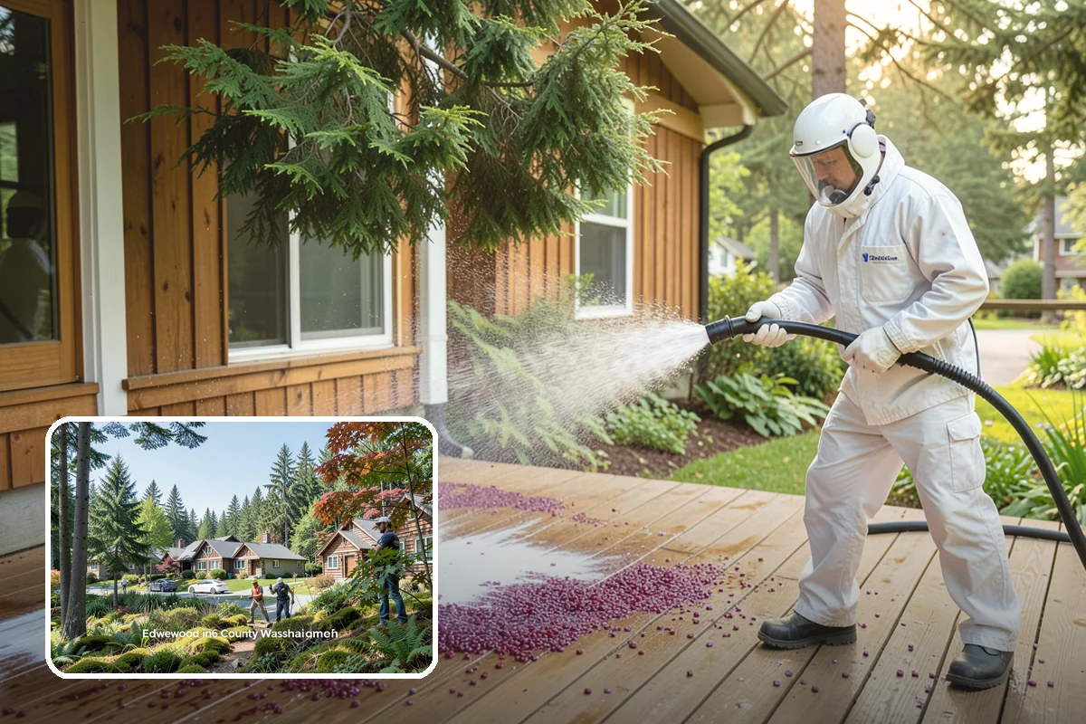 Low-Pressure Washing in Edgewood, Pierce County, WA - Protects fragile finishes from high-pressure damage