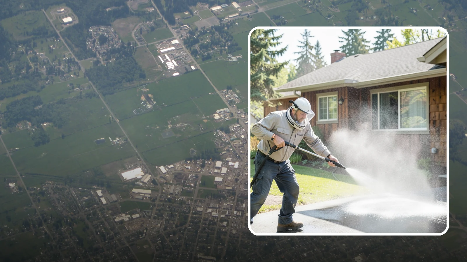 Low-Pressure Washing in Enumclaw, King County, WA - Low-pressure washing uses a reduced water force to clean surfaces that would be scarred or gouged by a standard pressure washer.