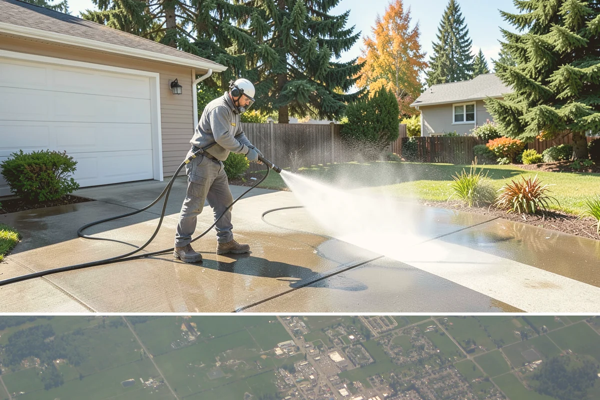 Low-Pressure Washing in Enumclaw, King County, WA - Suited to any season, with the region's wetter months being the most common time growth demands attention.
