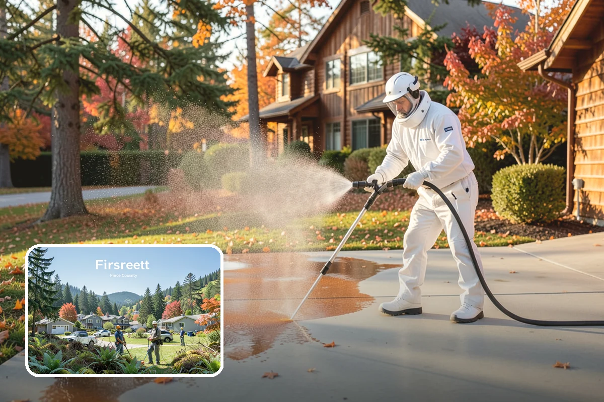 Low-Pressure Washing in Fircrest, Pierce County, WA - Protects fragile finishes from high-pressure damage