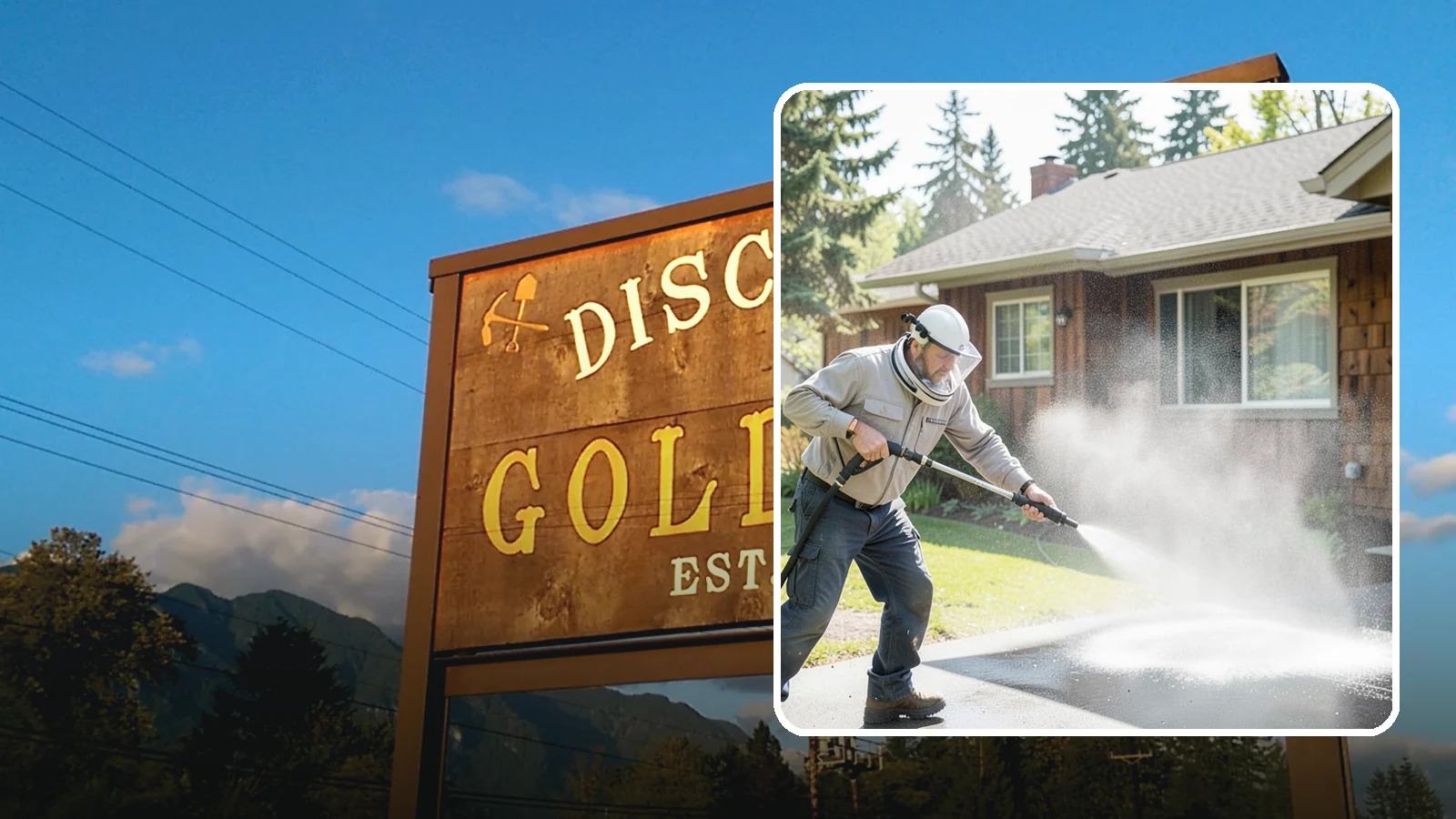 Low-Pressure Washing in Gold Bar, Snohomish County, WA - Low-pressure washing uses a reduced water force to clean surfaces that would be scarred or gouged by a standard pressure washer.
