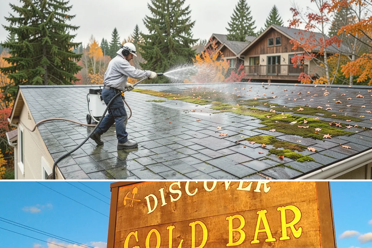 Low-Pressure Washing in Gold Bar, Snohomish County, WA - Suited to any season, with the region's wetter months being the most common time growth demands attention.