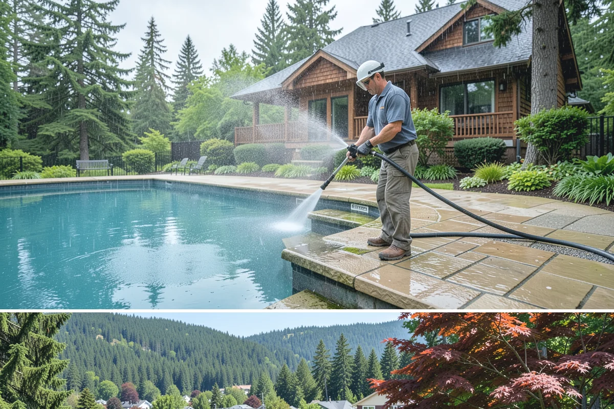 Low-Pressure Washing in Index, Snohomish County, WA - Suited to any season, with the region's wetter months being the most common time growth demands attention.