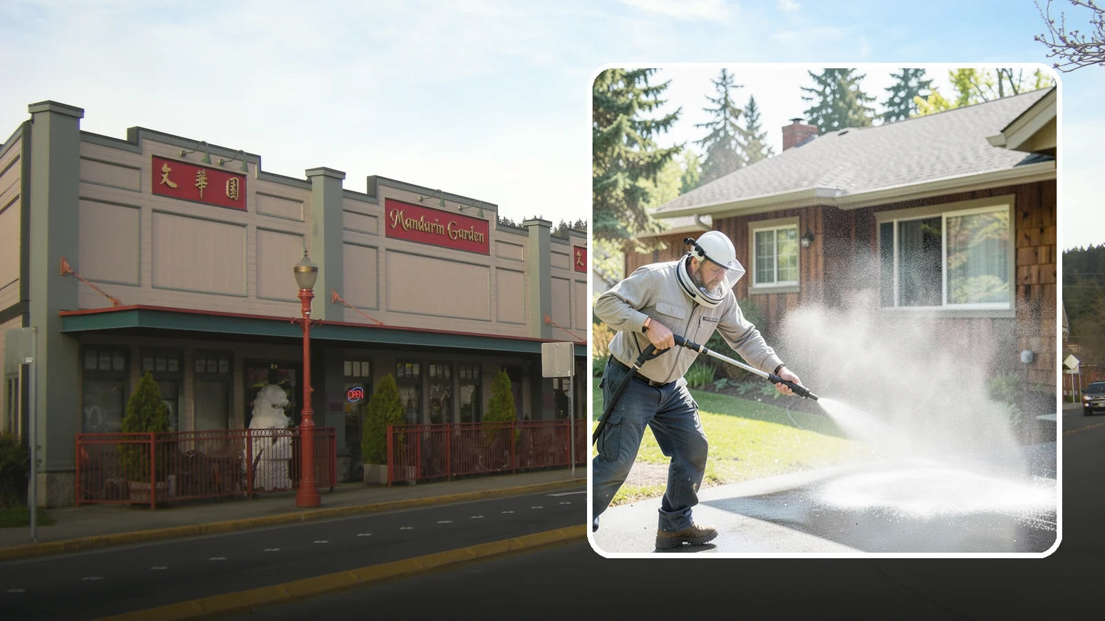 Low-Pressure Washing in Issaquah, King County, WA - Low-pressure washing uses a reduced water force to clean surfaces that would be scarred or gouged by a standard pressure washer.
