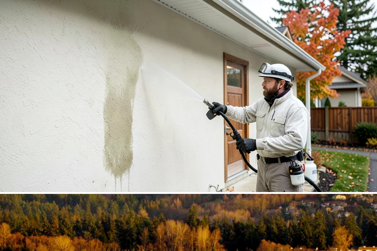 Low-Pressure Washing in Kenmore, King County, WA - Suited to any season, with the region's wetter months being the most common time growth demands attention.
