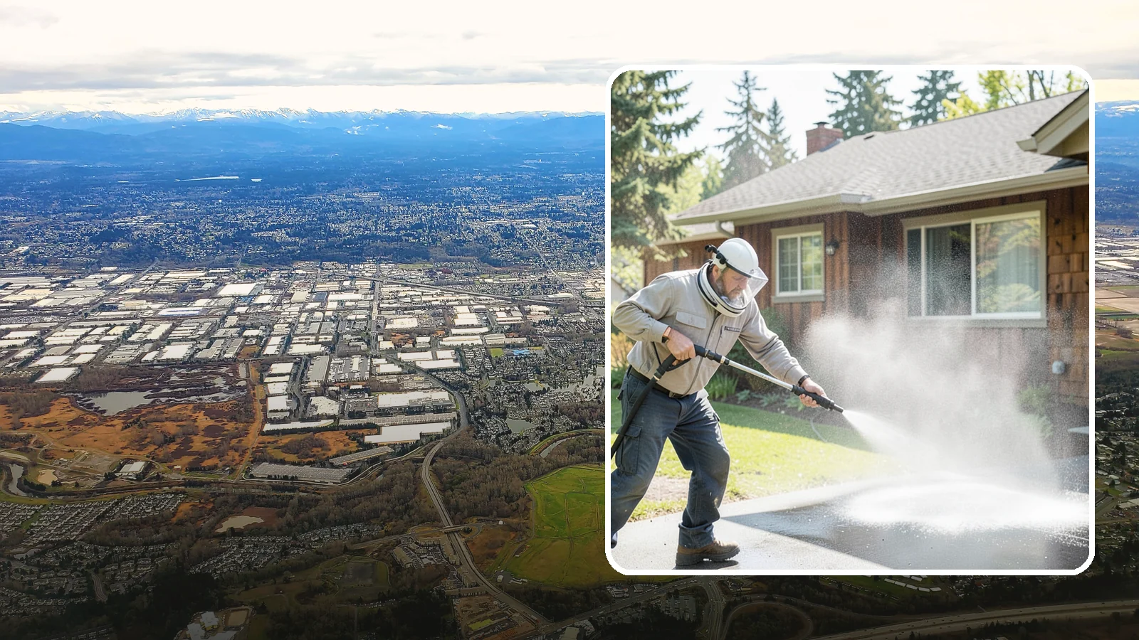 Low-Pressure Washing in Kent, King County, WA - Low-pressure washing uses a reduced water force to clean surfaces that would be scarred or gouged by a standard pressure washer.